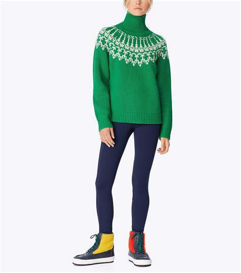 tory sport sweater|tory sport fair isle sweater.